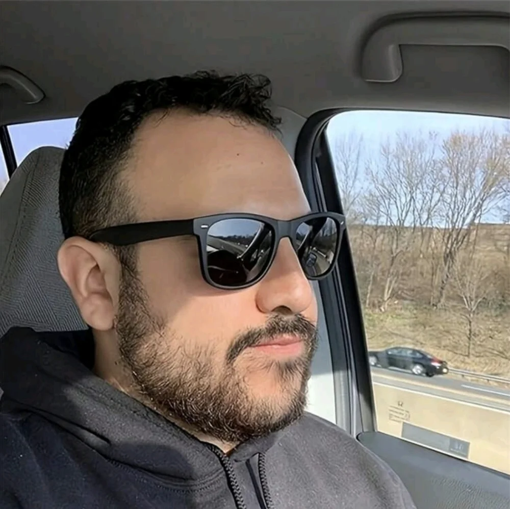 NEW Black Retro Sunglasses